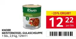 Transgourmet Knorr meisterkessel gulaschsuppe Angebot