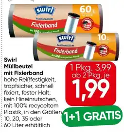 Eurospar Swirl Fixierband-Müllbeutel Angebot
