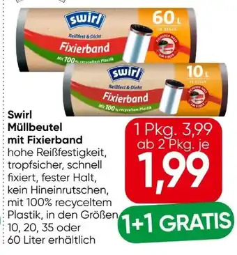Eurospar Swirl Fixierband-Müllbeutel Angebot