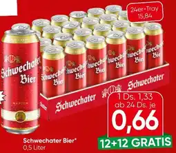 Eurospar Schwechater Bier Angebot