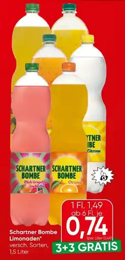 Eurospar Schartner Bombe Limonade Angebot