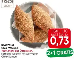 Eurospar Spar Vital Chia-Weckerl Angebot