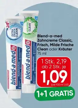 Spar Blend-a-Med Zahnpasta Angebot