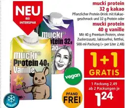 Interspar Mucki Proteindrink Angebot