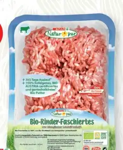 SPAR Gourmet Spar Natur pur Bio-Rinderfaschiertes Angebot