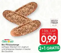 SPAR Gourmet Spar Natur pur Bio Fitnessstange Angebot
