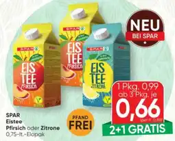 SPAR Gourmet Spar Eistee Angebot