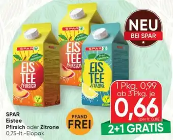 SPAR Gourmet Spar Eistee Angebot