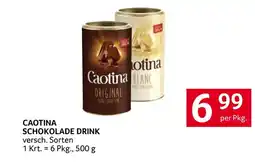 Transgourmet Caotina schokolade drink Angebot