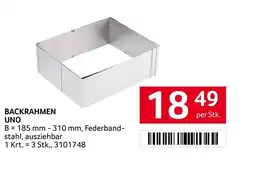 Transgourmet Backrahmen uno Angebot