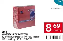 Transgourmet Duni klassische servietten Angebot