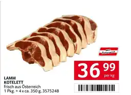 Transgourmet Lamm kotelett Angebot