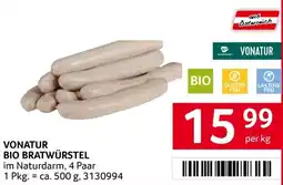Transgourmet Vonatur bio bratwürstel Angebot