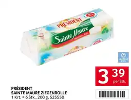 Transgourmet Président sainte maure ziegenrolle Angebot