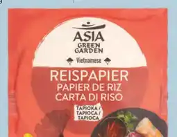 Hofer Asia Green Garden Reispapier Angebot