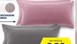 Hofer Novitesse Kopfkissenbezüge Musselin Angebot