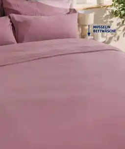 Hofer Novitesse Musselin-Bettwäsche Angebot