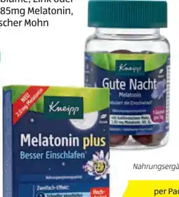 Hofer Kneipp Melatonin plus Angebot