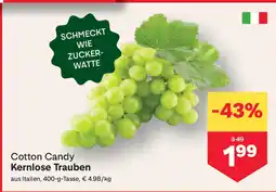 MPreis Cotton candy kernlose trauben Angebot