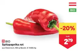 MPreis Spitzpaprika rot Angebot
