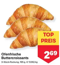 MPreis Ofenfrische buttercroissants Angebot