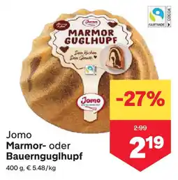 MPreis Jomo marmor- oder bauernguglhupf Angebot