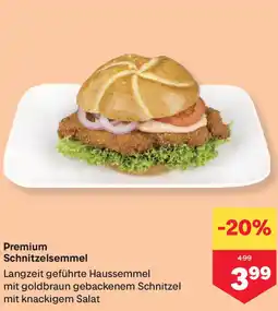 MPreis Premium schnitzelsemmel Angebot