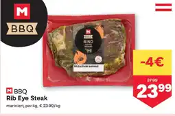 MPreis M bbq rib eye steak Angebot