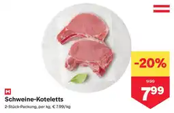 MPreis Schweine-koteletts Angebot