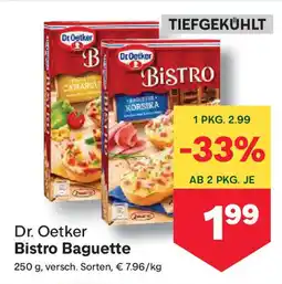 MPreis Dr.oetker bistro baguette Angebot