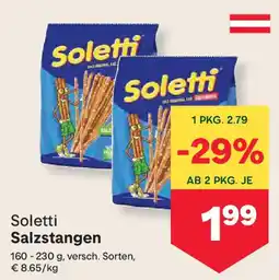 MPreis Soletti salzstangen Angebot