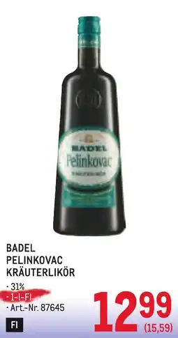 Metro Badel pelinkovac kräuterlikör Angebot