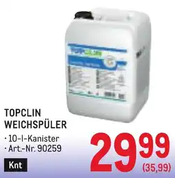 Metro Topclin weichspüler Angebot