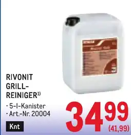 Metro Rivonit grill- reiniger Angebot