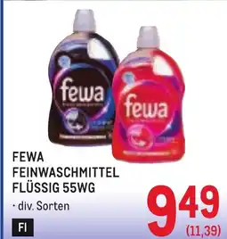Metro Fewa feinwaschmittel flüssig 55wg Angebot