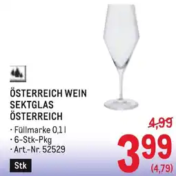Metro Österreich wein sektglas österreich Angebot
