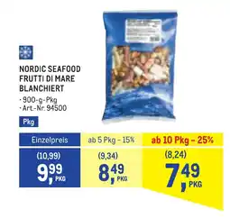 Metro Nordic seafood frutti di mare blanchiert Angebot