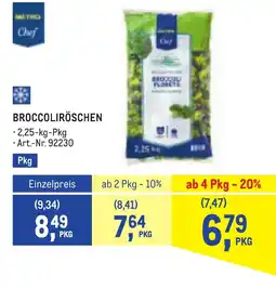 Metro Broccoliröschen Angebot