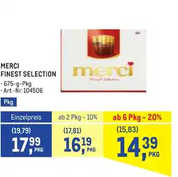 Metro Merci finest selection Angebot