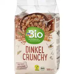 dm Dinkel Crunchy Müsli dm Angebot