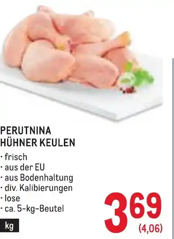 Metro Perutnina hühner keulen Angebot