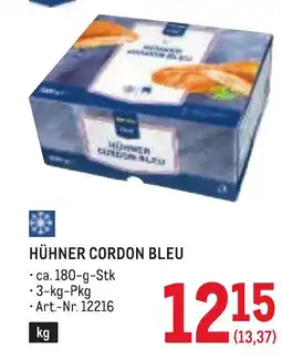 Metro Hühner cordon bleu Angebot