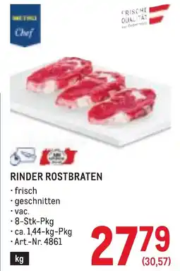 Metro Rinder rostbraten Angebot