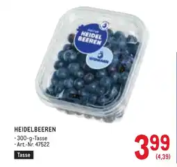 Metro Heidelbeeren Angebot