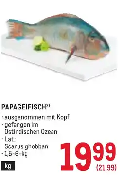 Metro Papageifisch Angebot