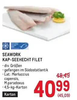 Metro Seawork kap-seehecht filet Angebot
