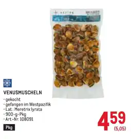 Metro Venusmuscheln Angebot