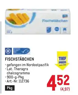 Metro Fischstäbchen Angebot