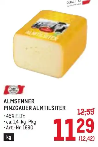 Metro Almsenner pinzgauer almtilsiter Angebot