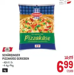 Metro Schärdinger pizzakäse gerieben Angebot